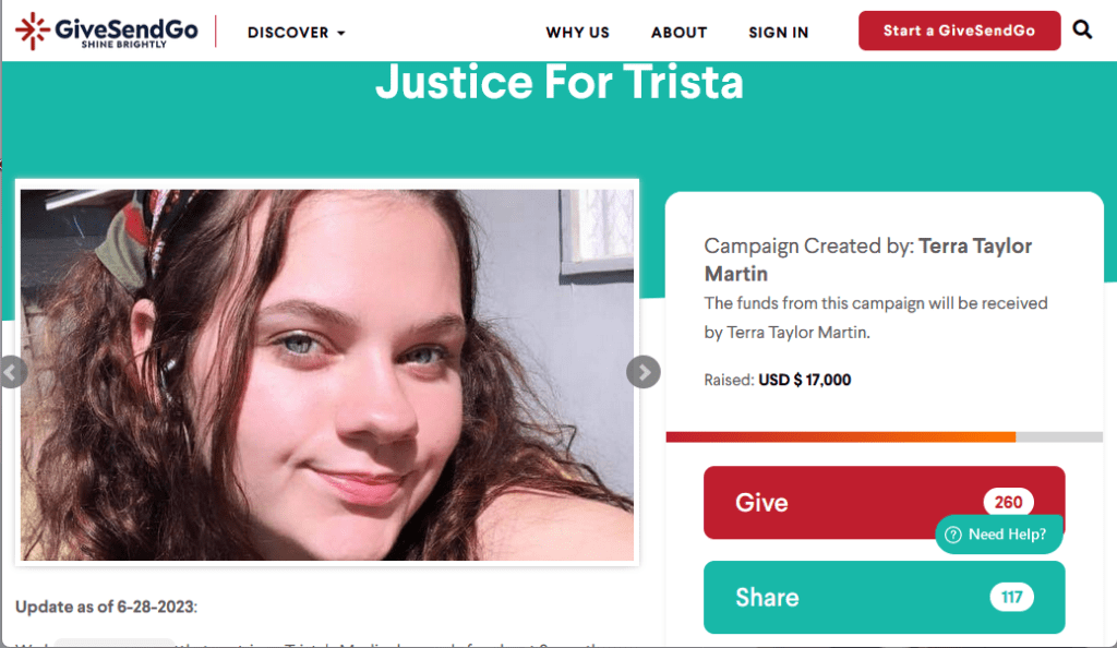 justice for trista